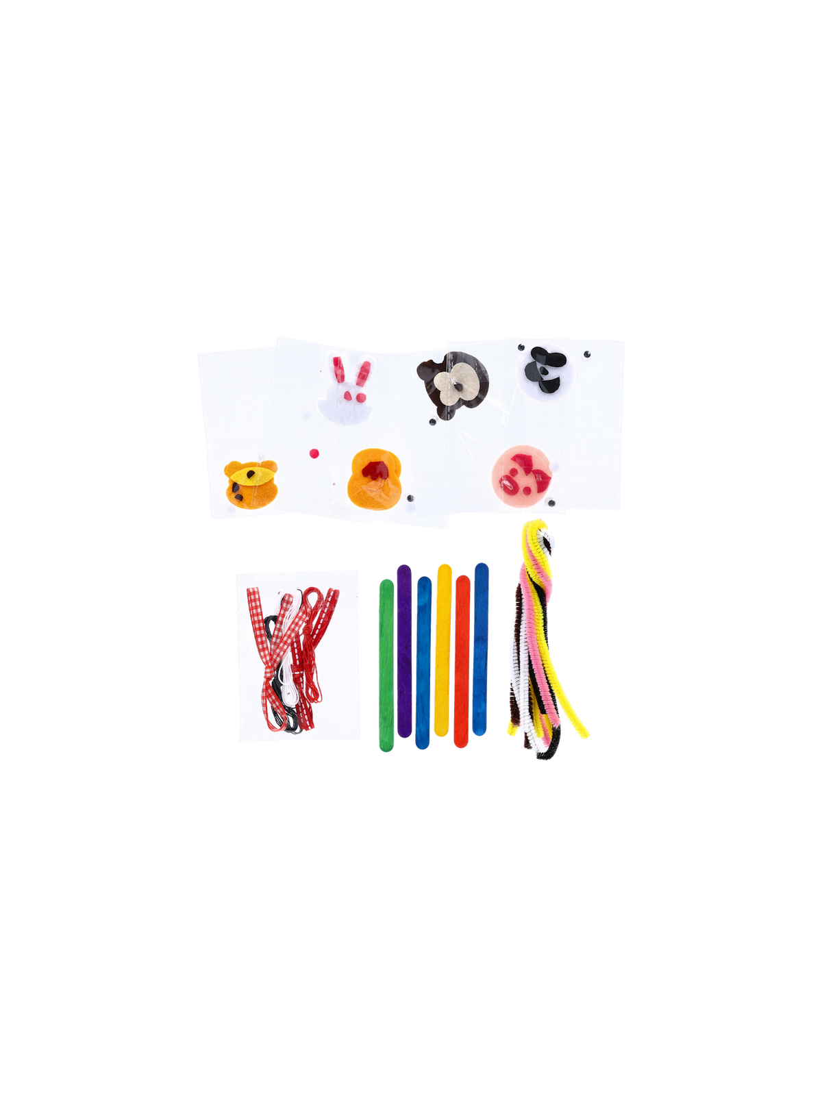 Animals on sticks DIY kit