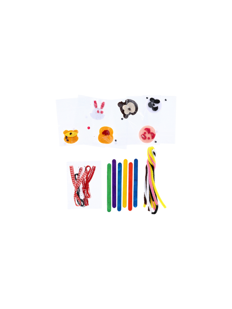 Animals on sticks DIY kit