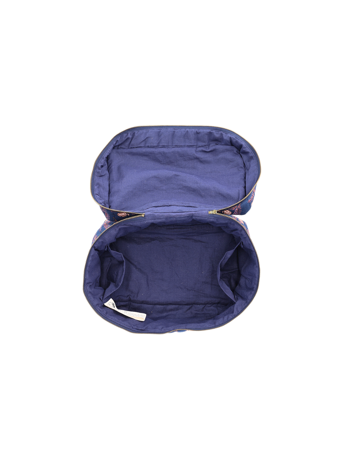 Quilted toiletry bag