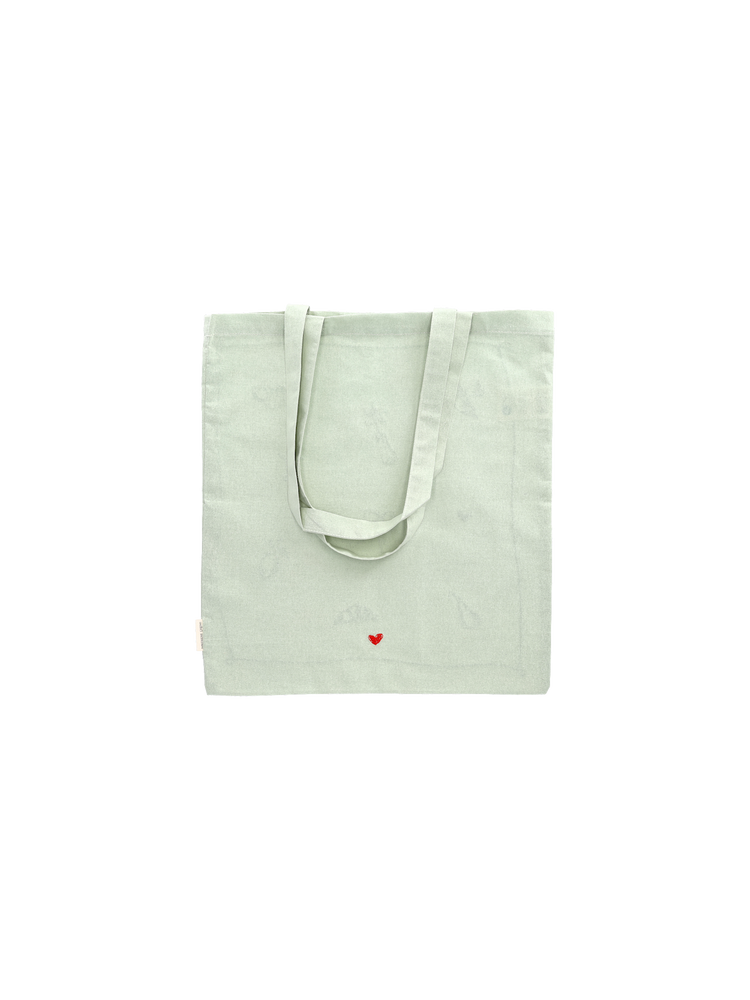 Tote bag with embroidery