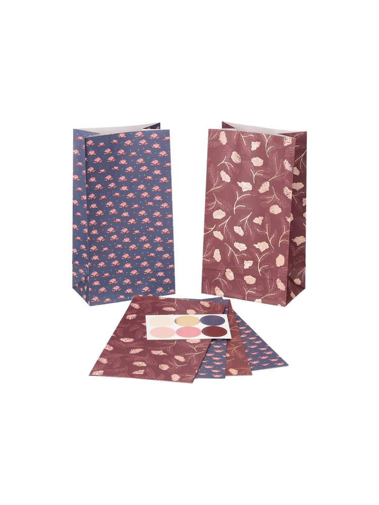 Gift bags with stickers