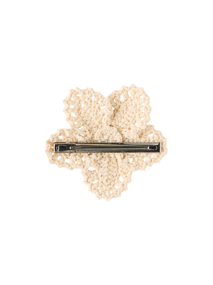 Hair claw flower