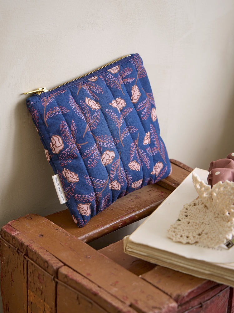 Quilted pouch