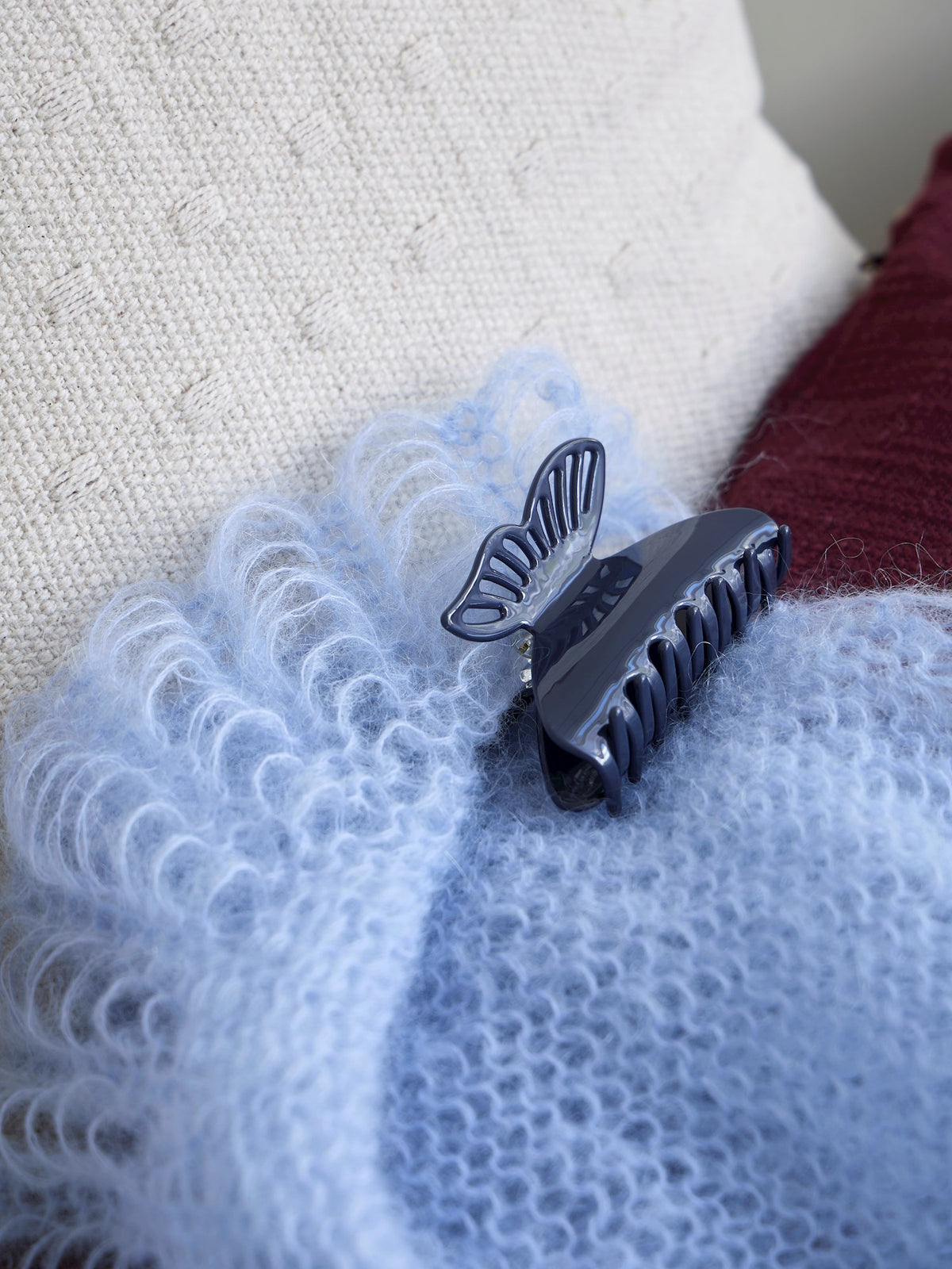Hair claw butterfly