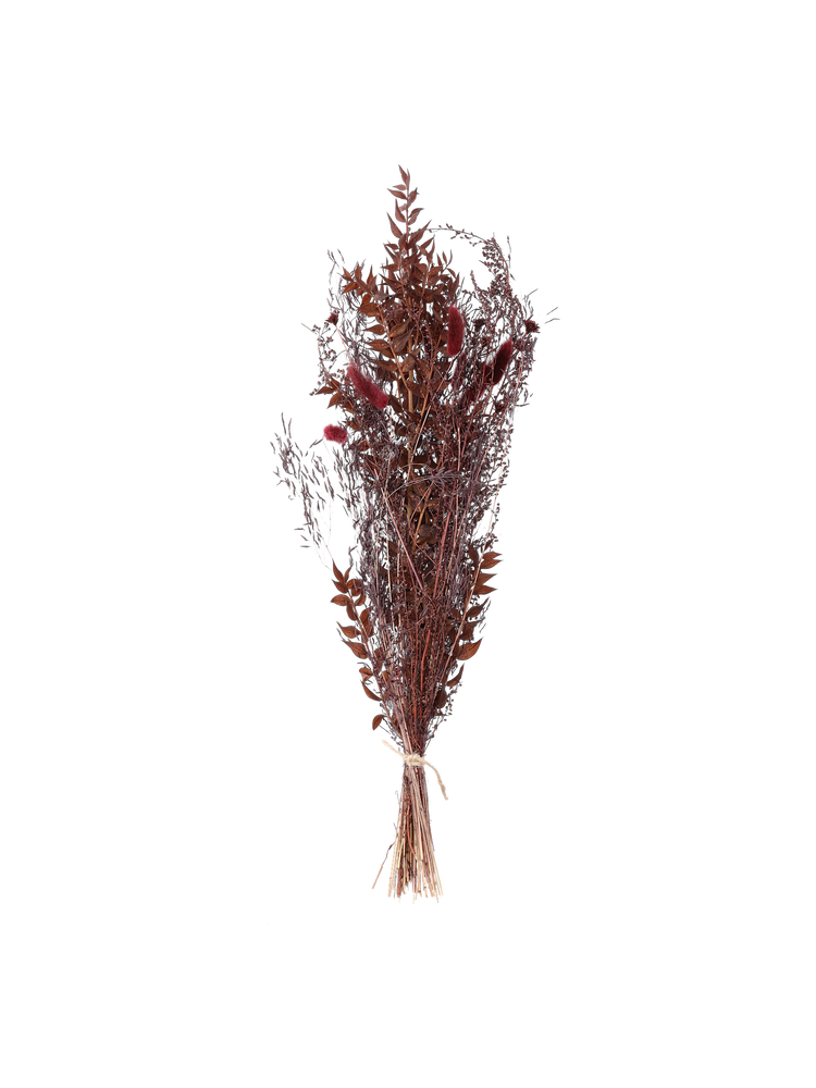 Dried flower bouquet