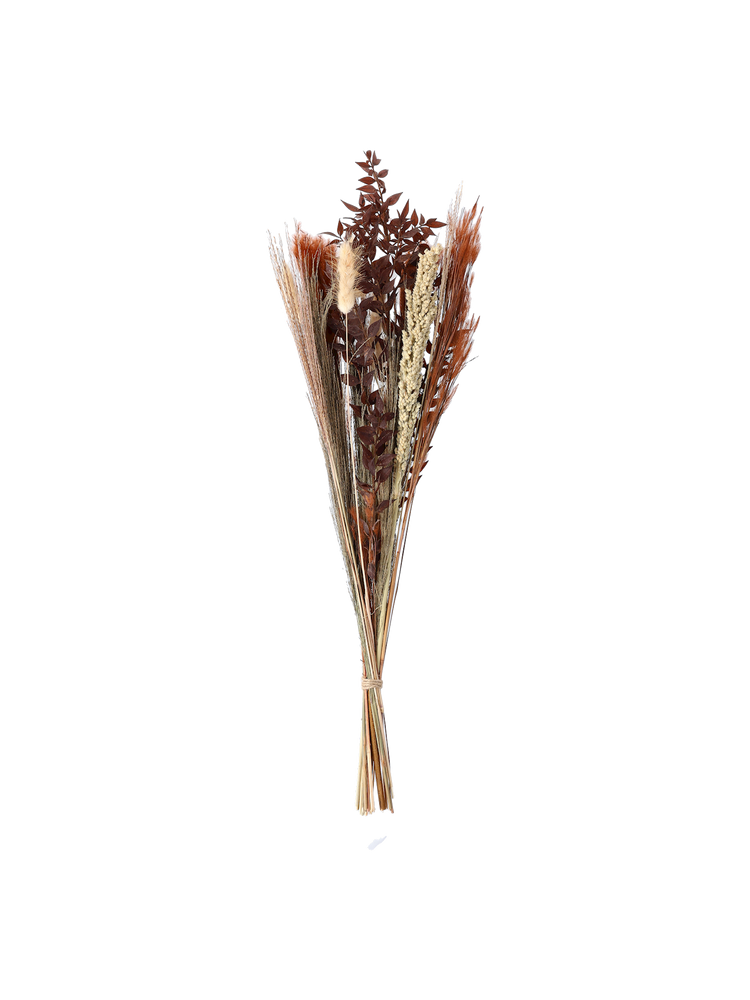 Dried flower bouquet