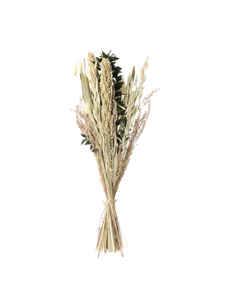 Dried flower bouquet
