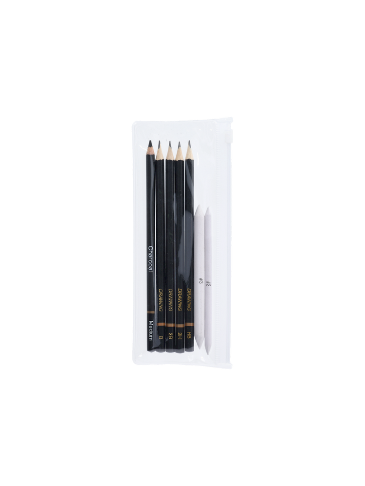 Charcoal pencil set
