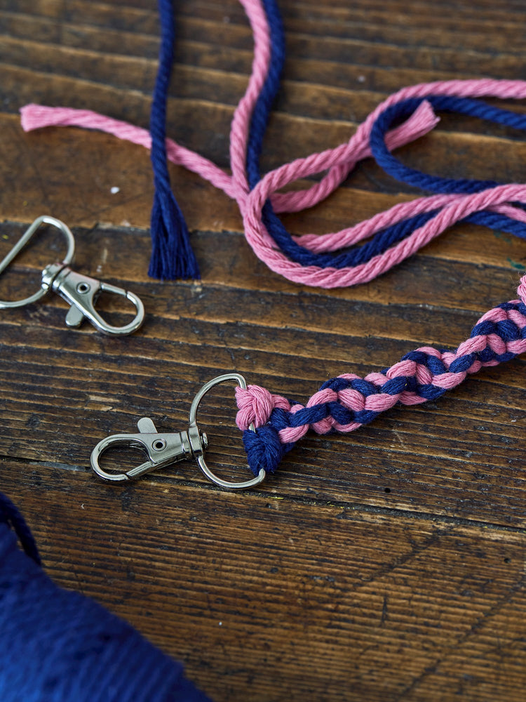Keyring with hook