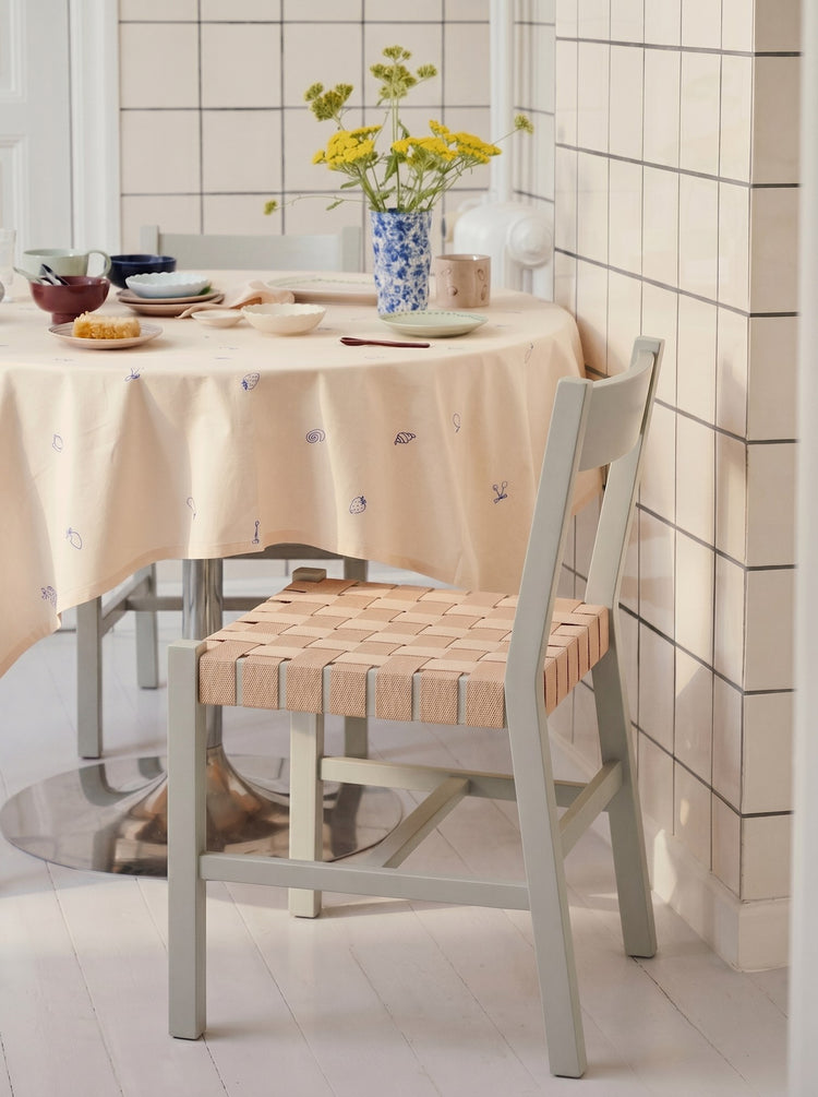 HARMONY Dining chair with woven seat