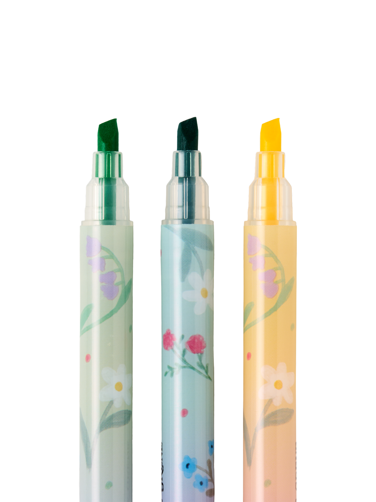 Dual-tip highlighters