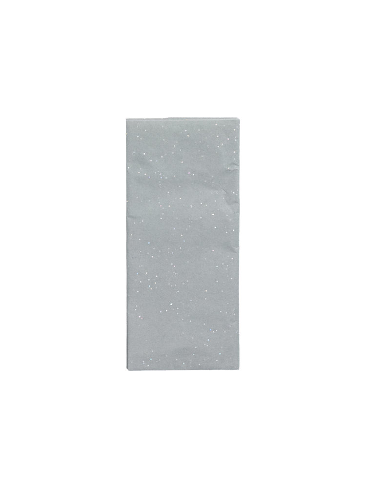 Tissue paper with glitter