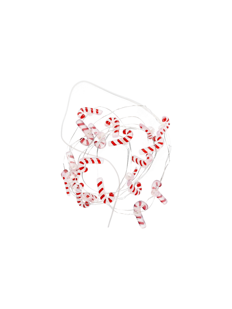 LED candy cane string lights