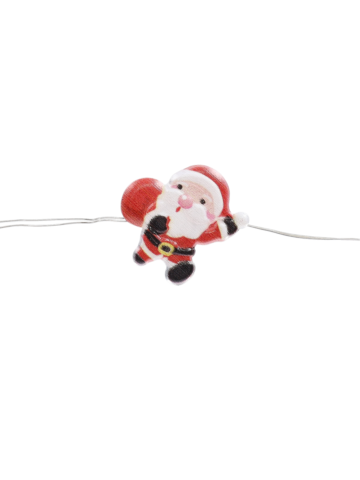 LED Santa string lights
