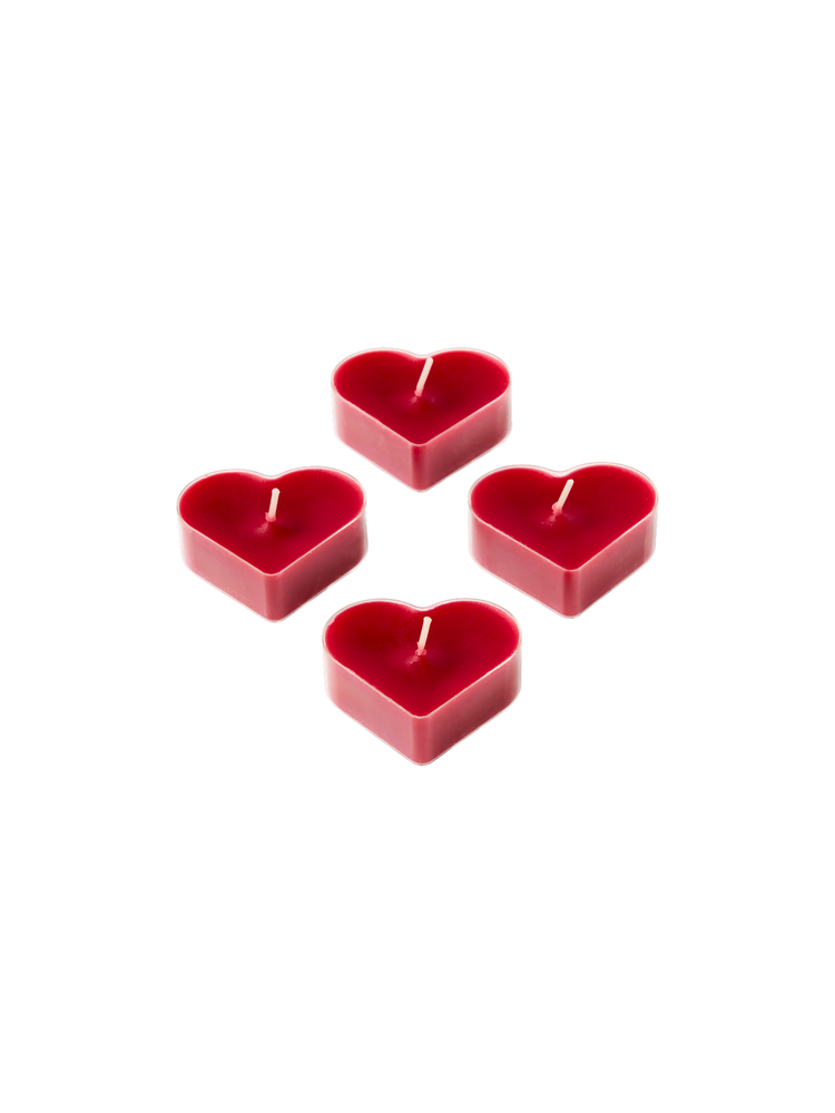 Tealights hearts