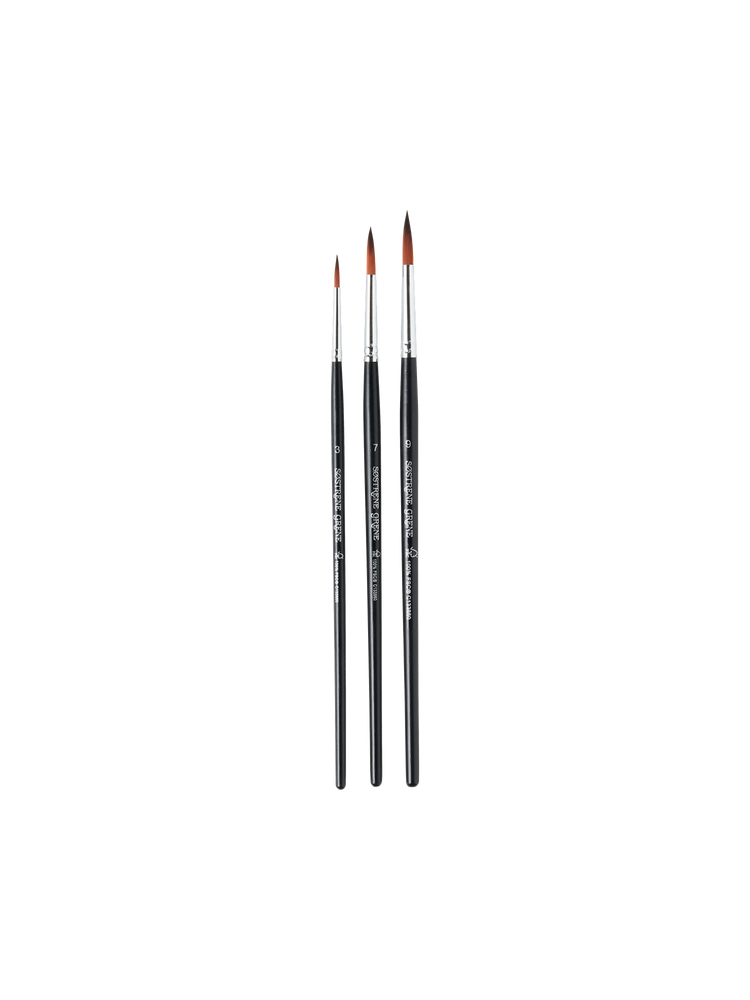 Brush set for watercolour