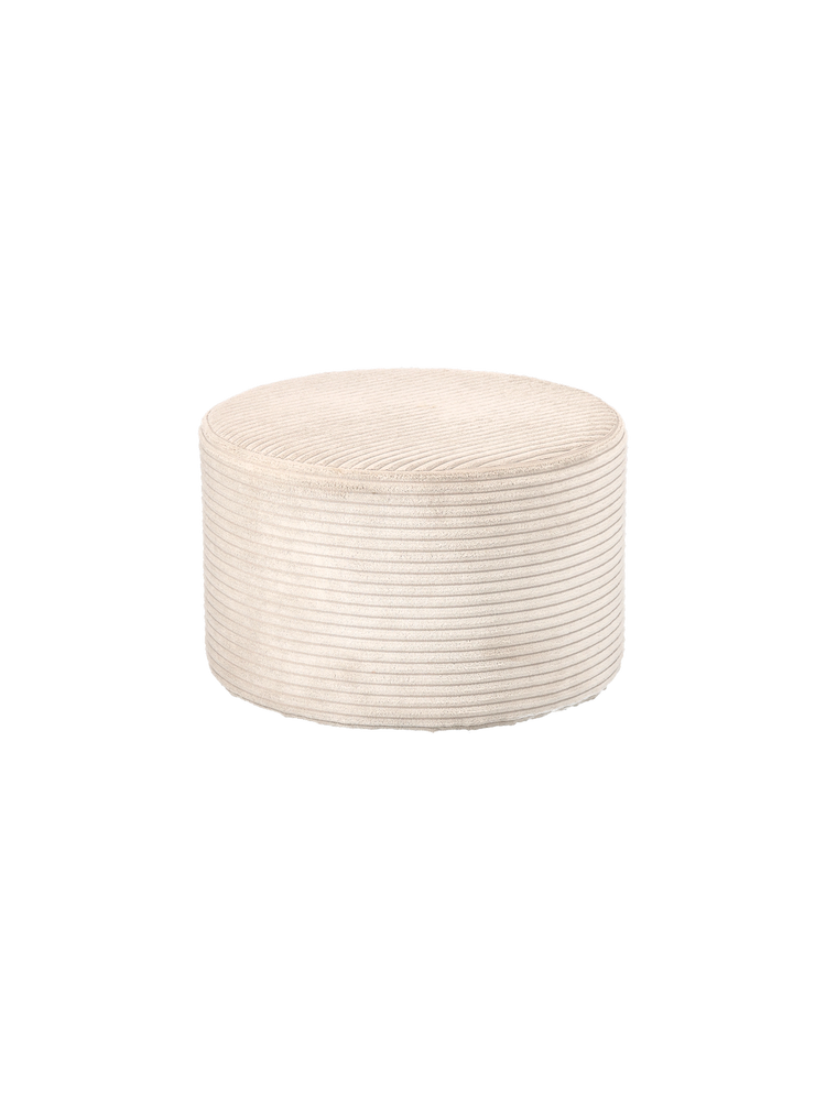 Corduroy pouffe
