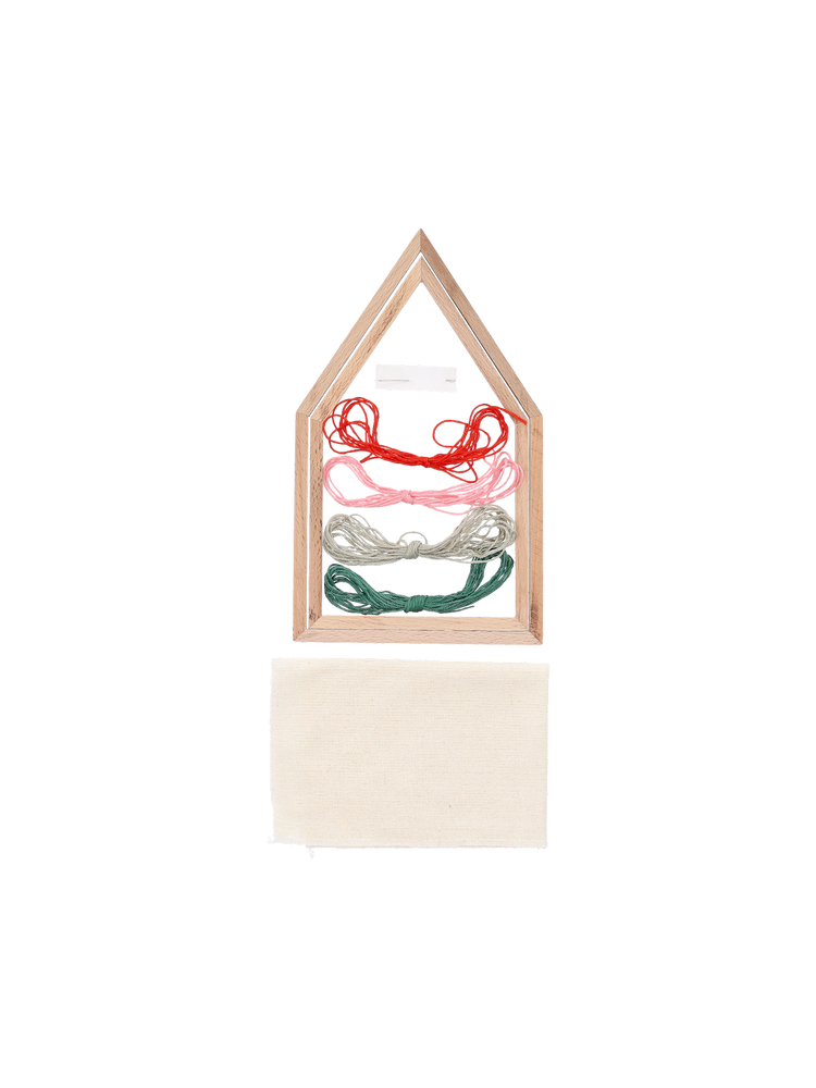Embroidery kit Christmas house