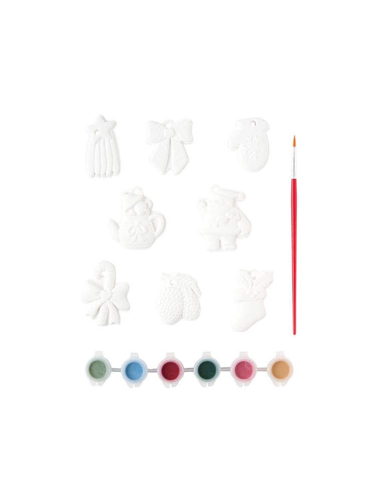 DIY Christmas plaster set