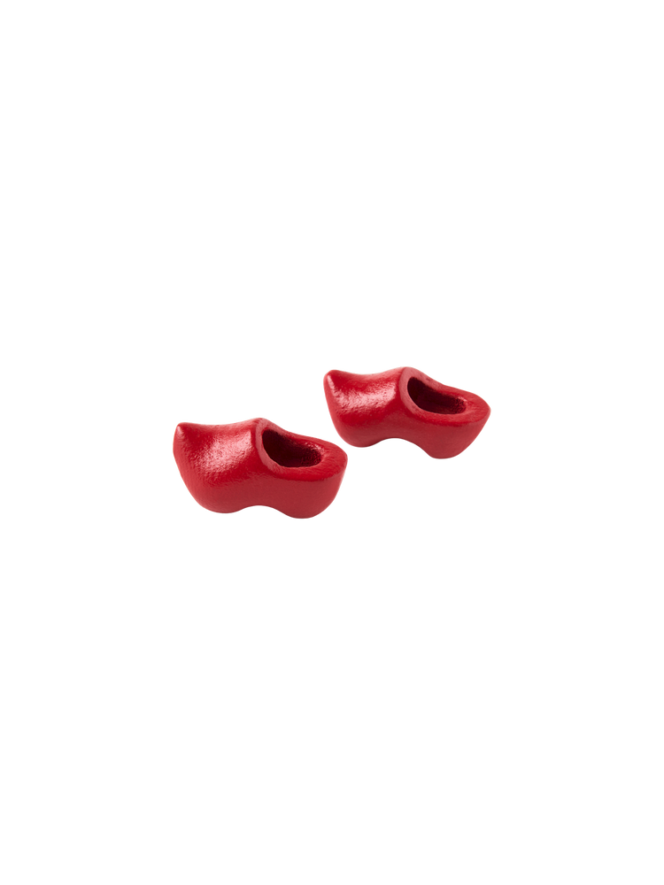Miniature wooden shoes