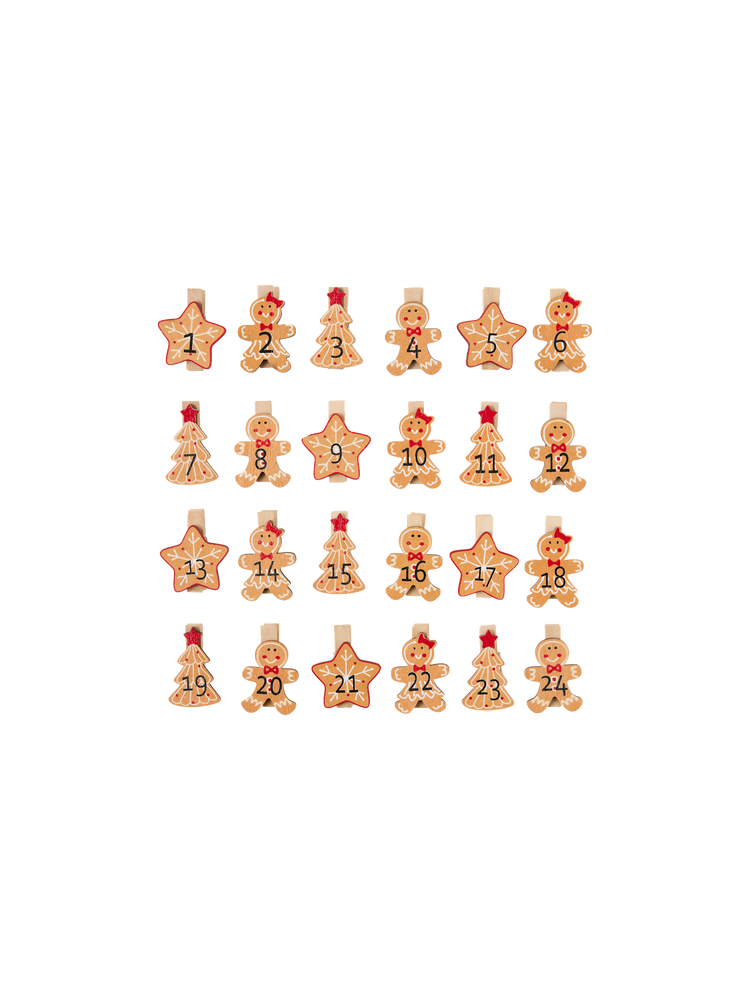 Number pegs 1-24