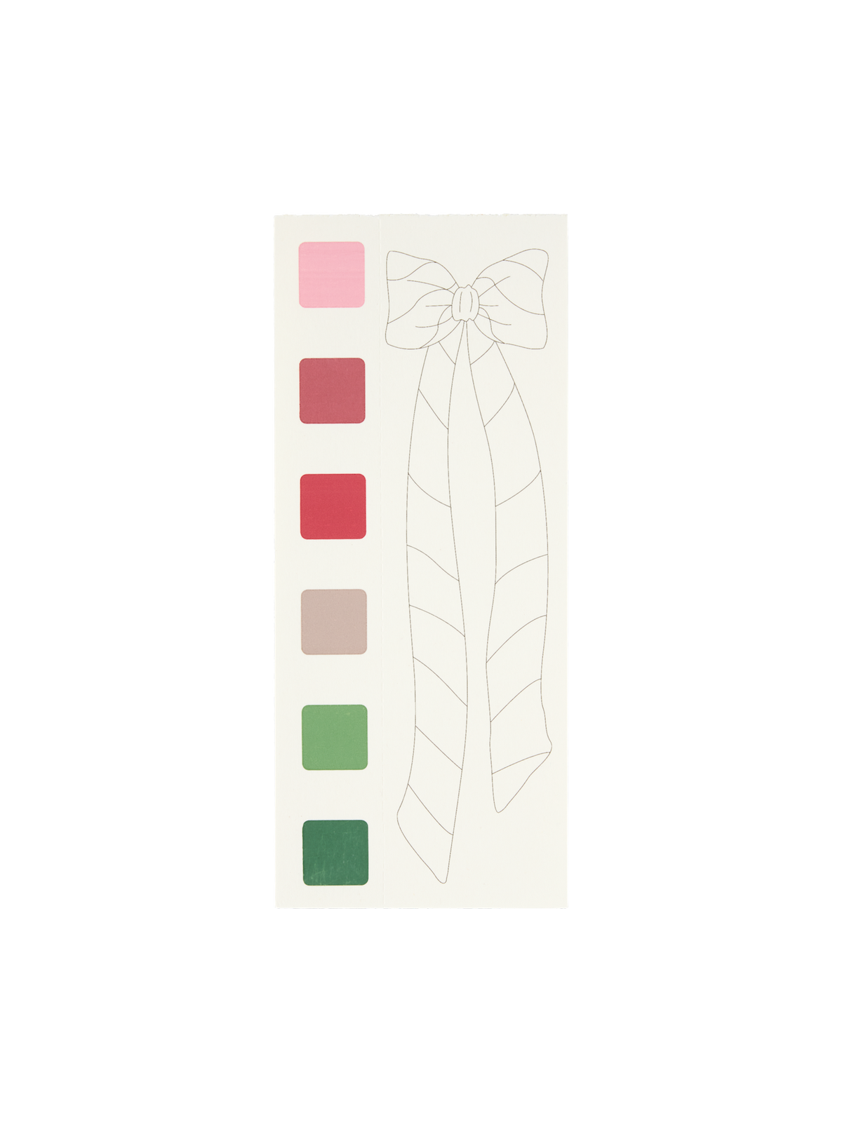 Watercolour paint book