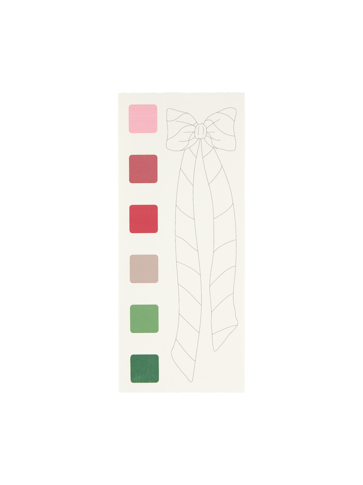 Watercolour paint book