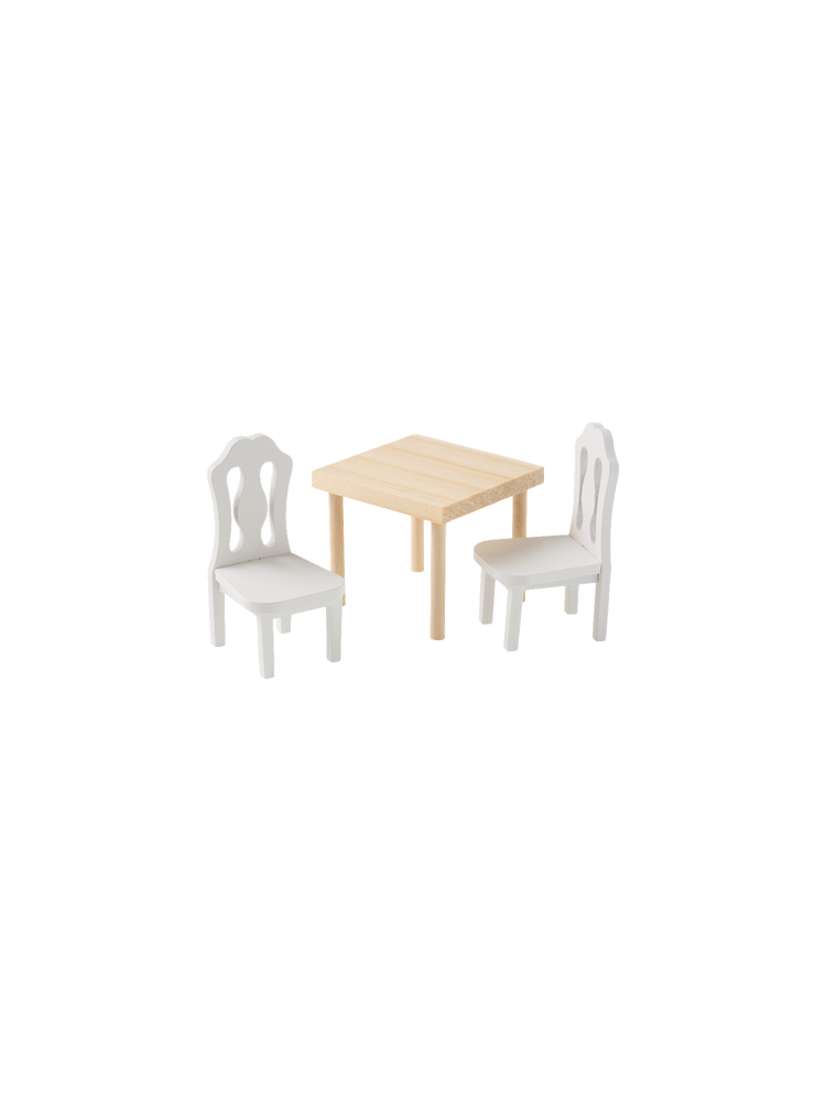 Miniature table and chair set