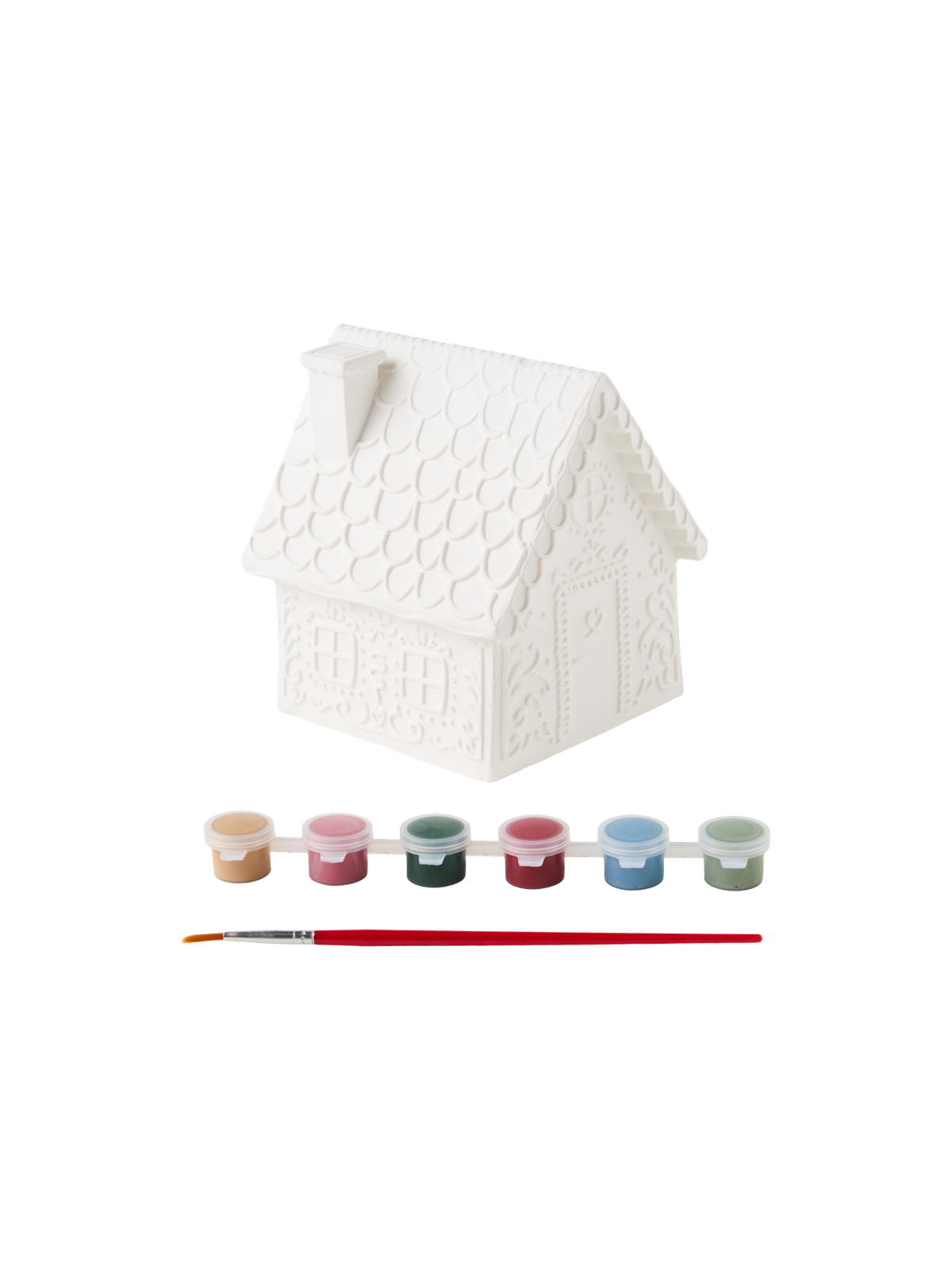 DIY plaster set house