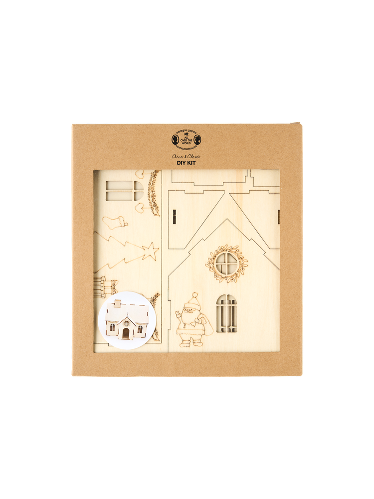 Paint-your-own Christmas house