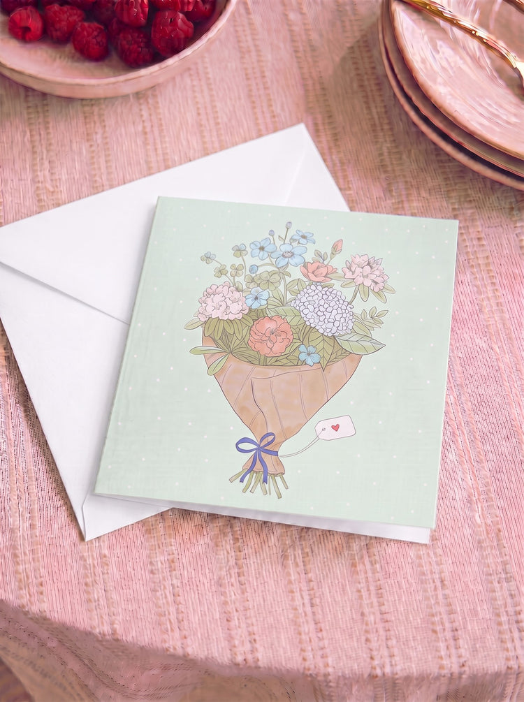 Greeting card with envelope