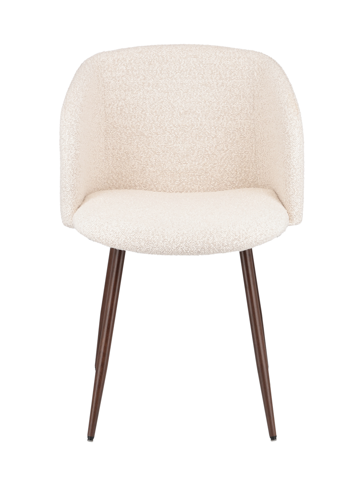 ANNA Dining chair with bouclé fabric