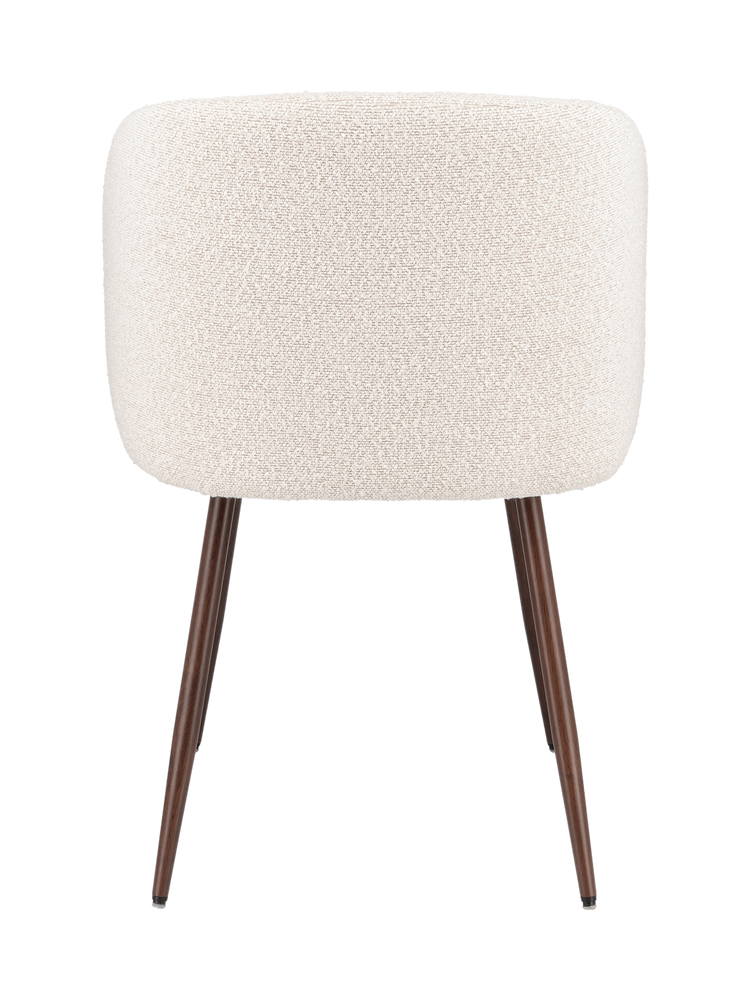 ANNA Dining chair with bouclé fabric
