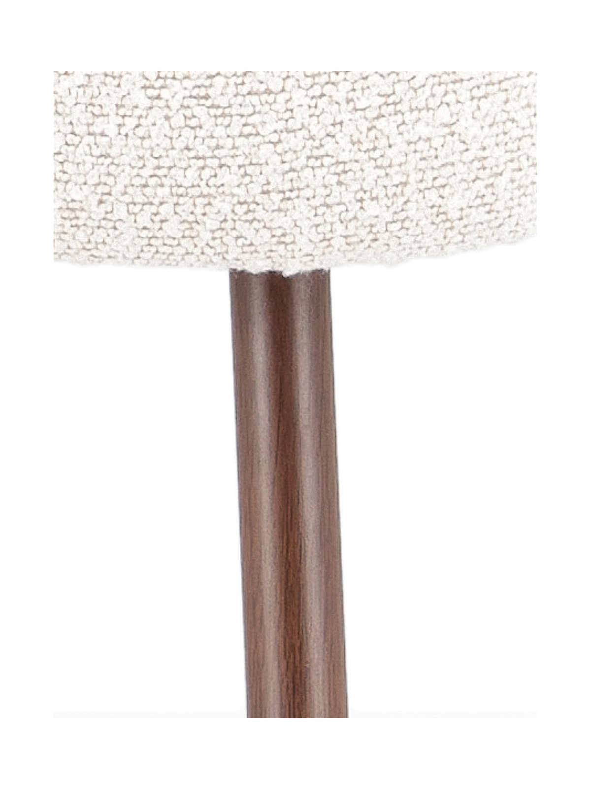 ANNA Dining chair with bouclé fabric