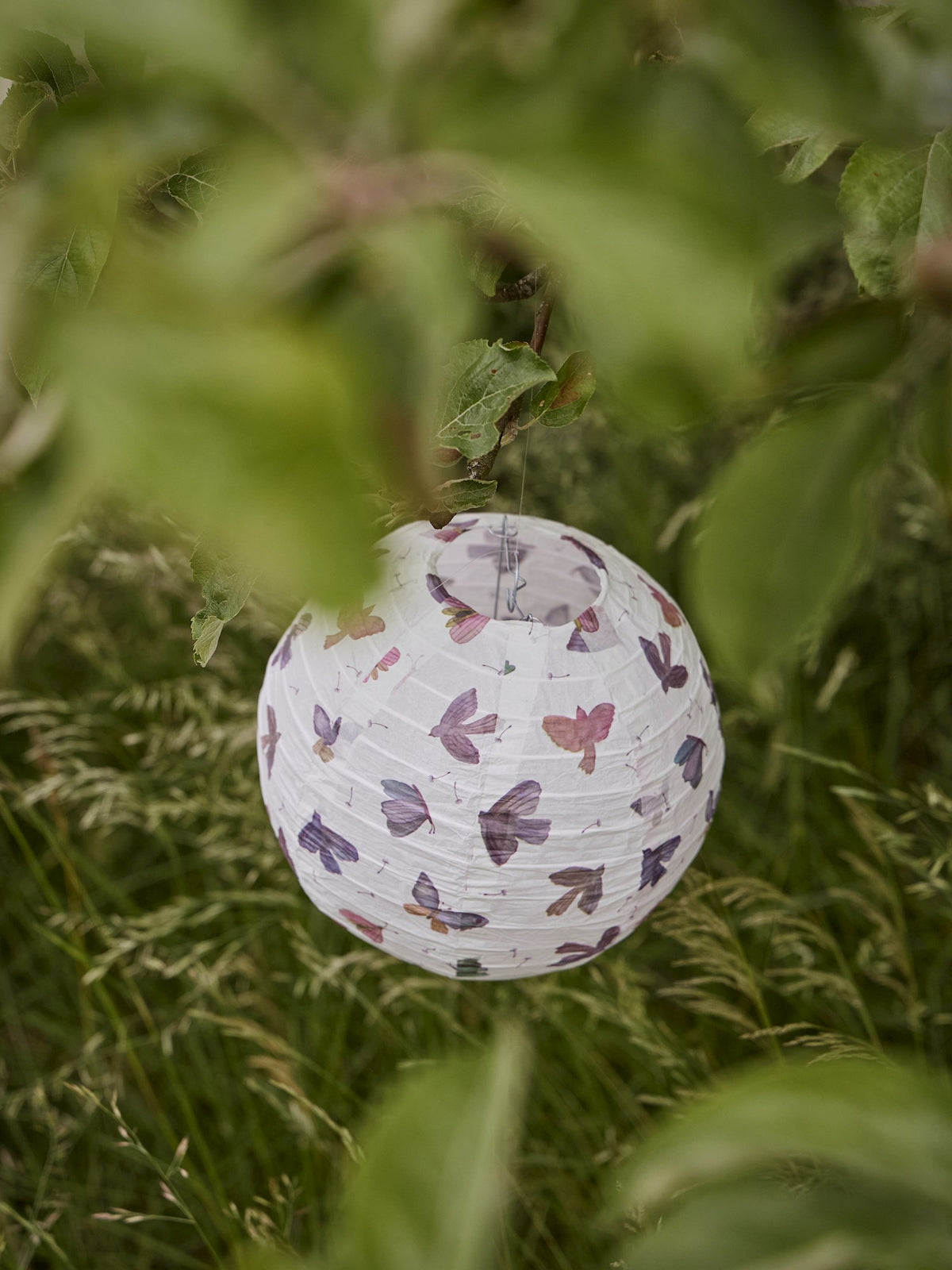 Decorative rice paper lantern
