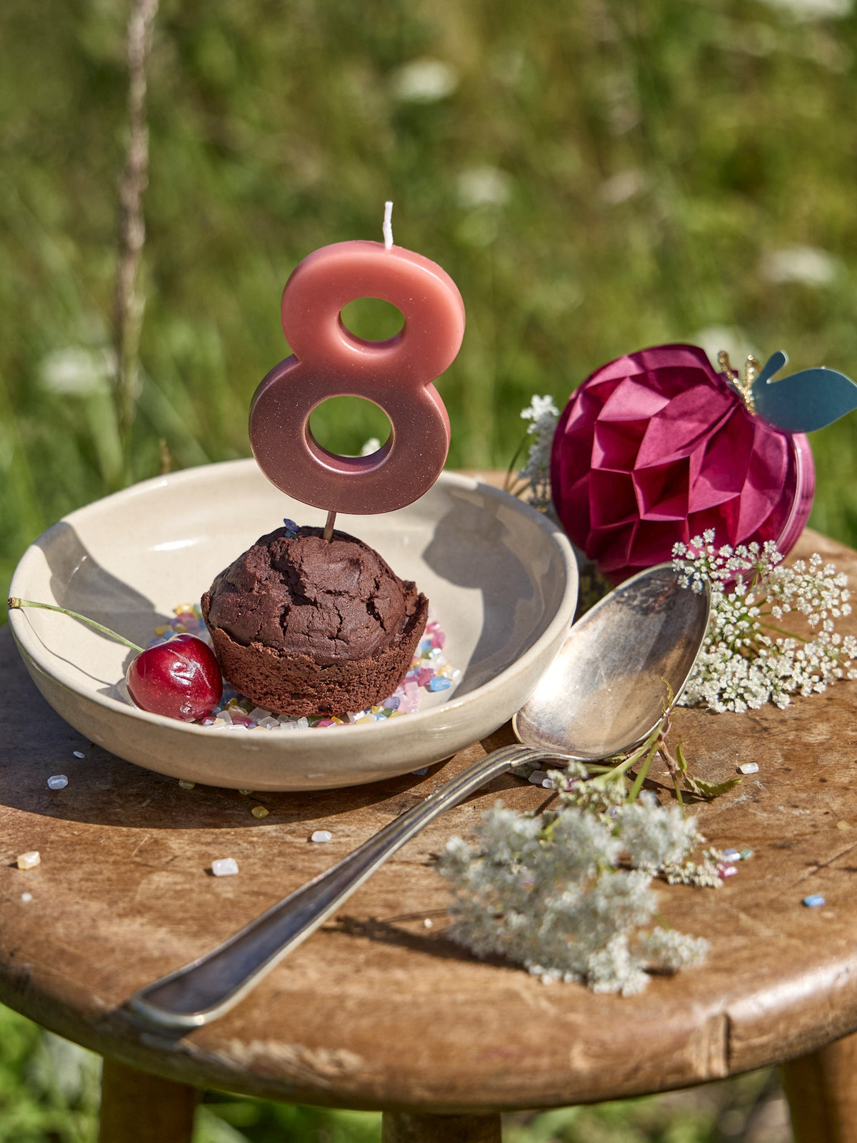 Cake candle 8