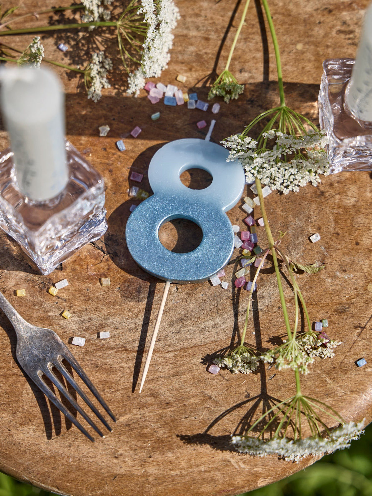 Cake candle 8