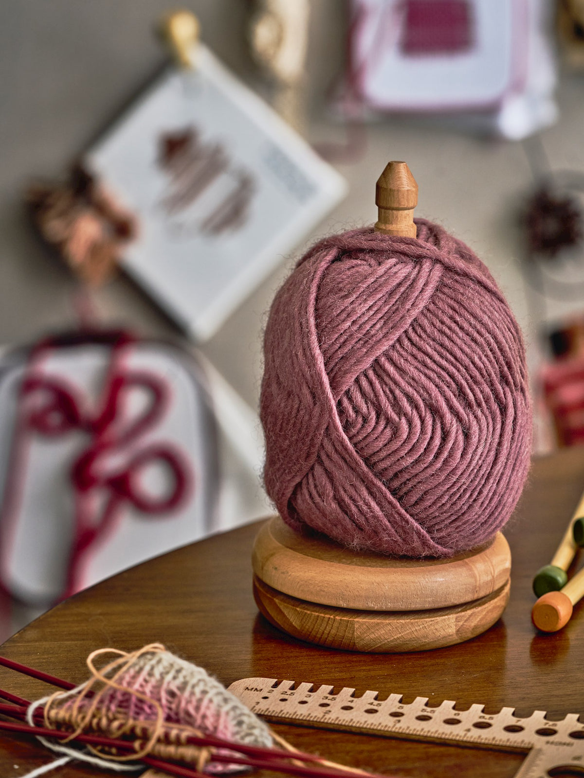 Superwash wool yarn