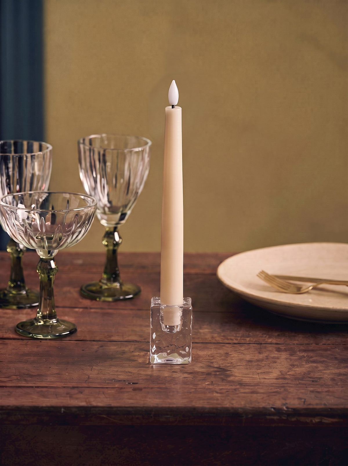 LED taper candle