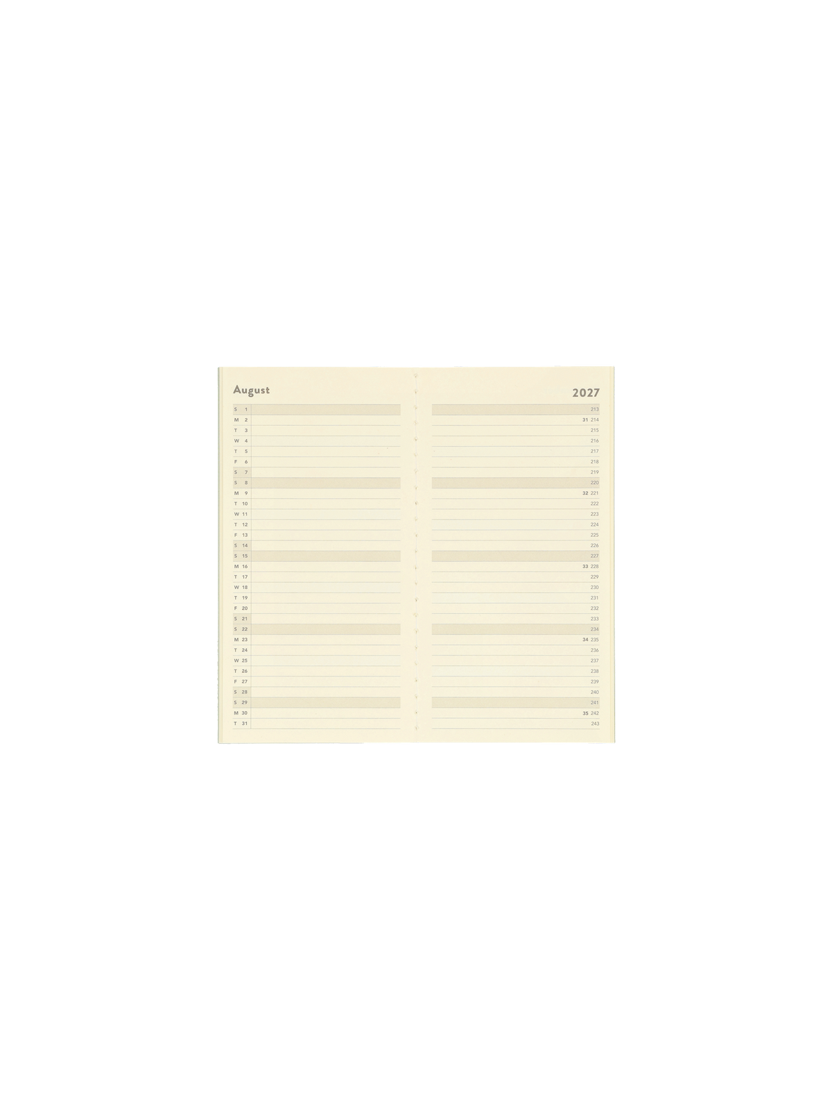 Calendar softcover