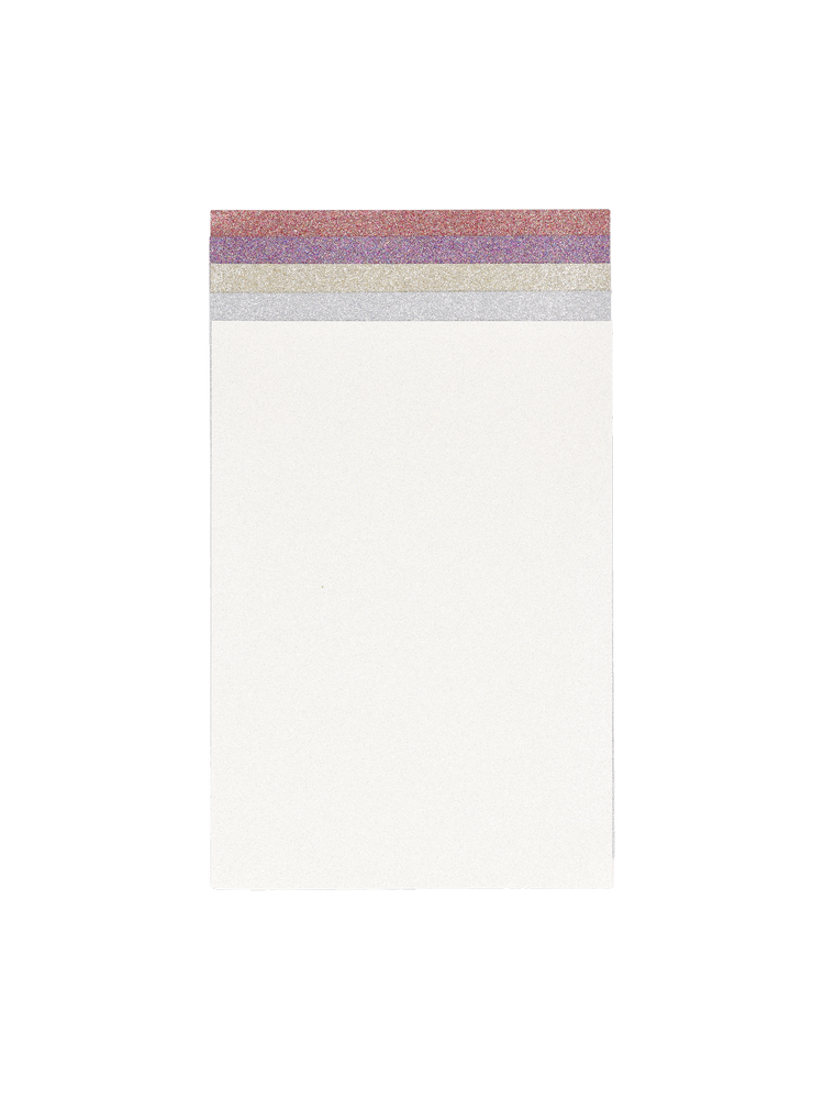 Glitter card A4