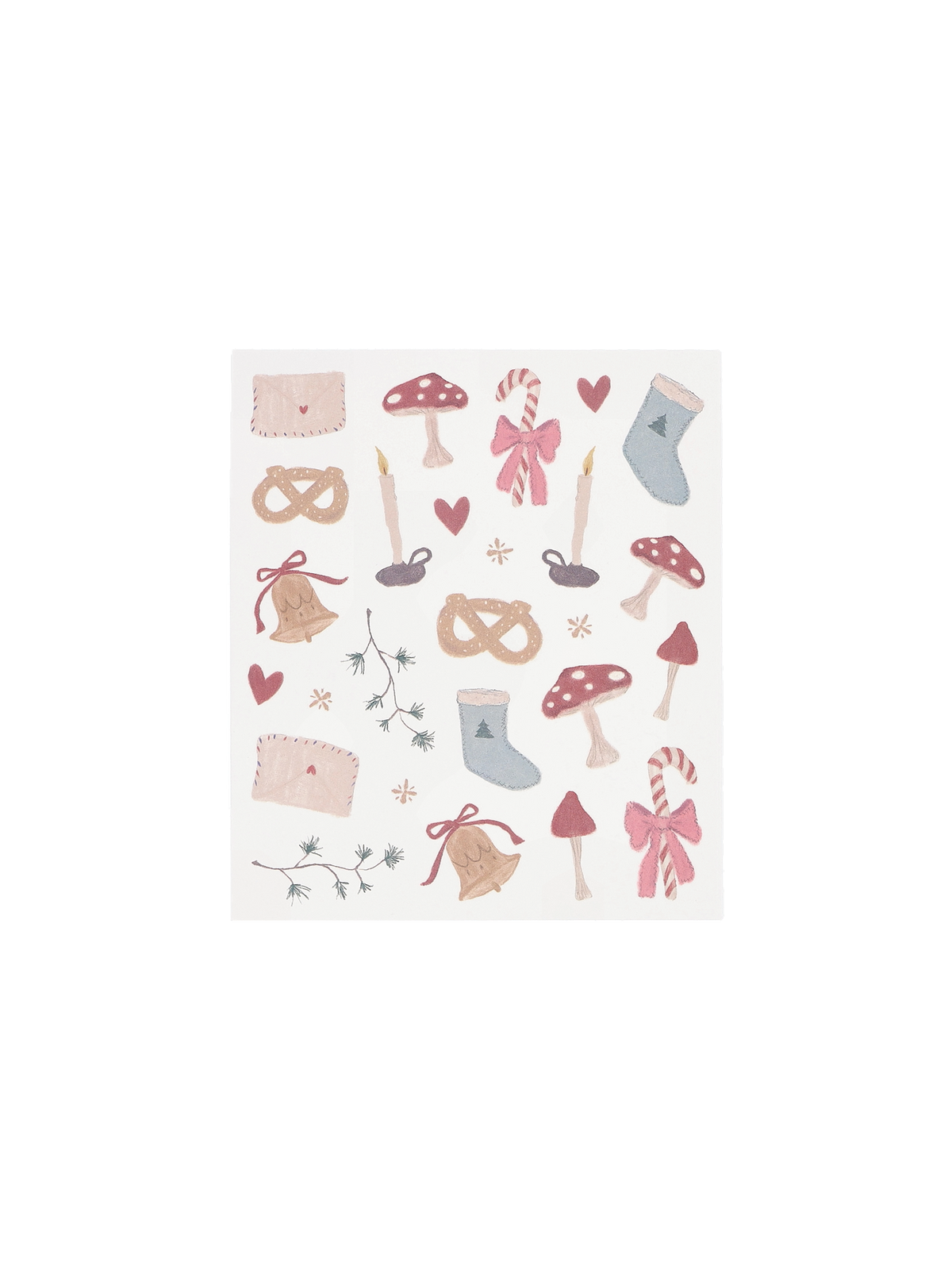 Transfer stickers for candles