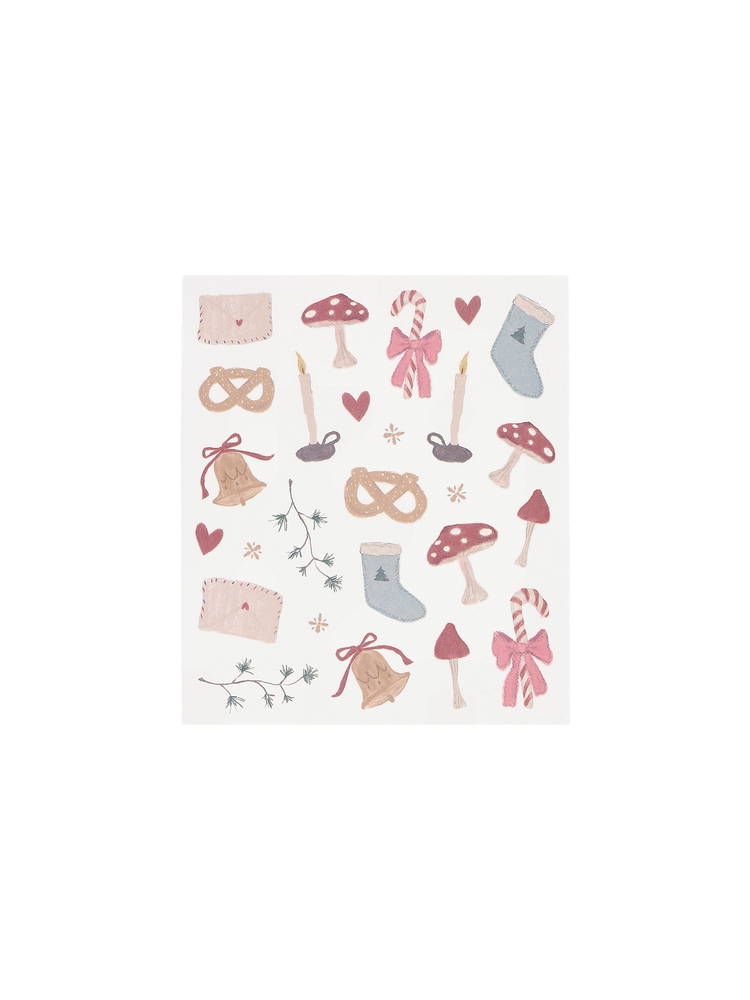 Transfer stickers for candles
