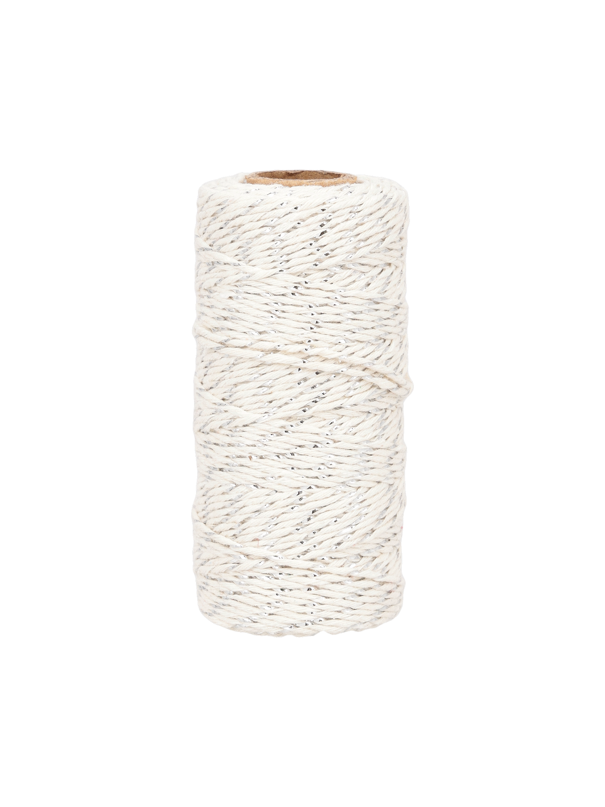 Metallic cotton string
