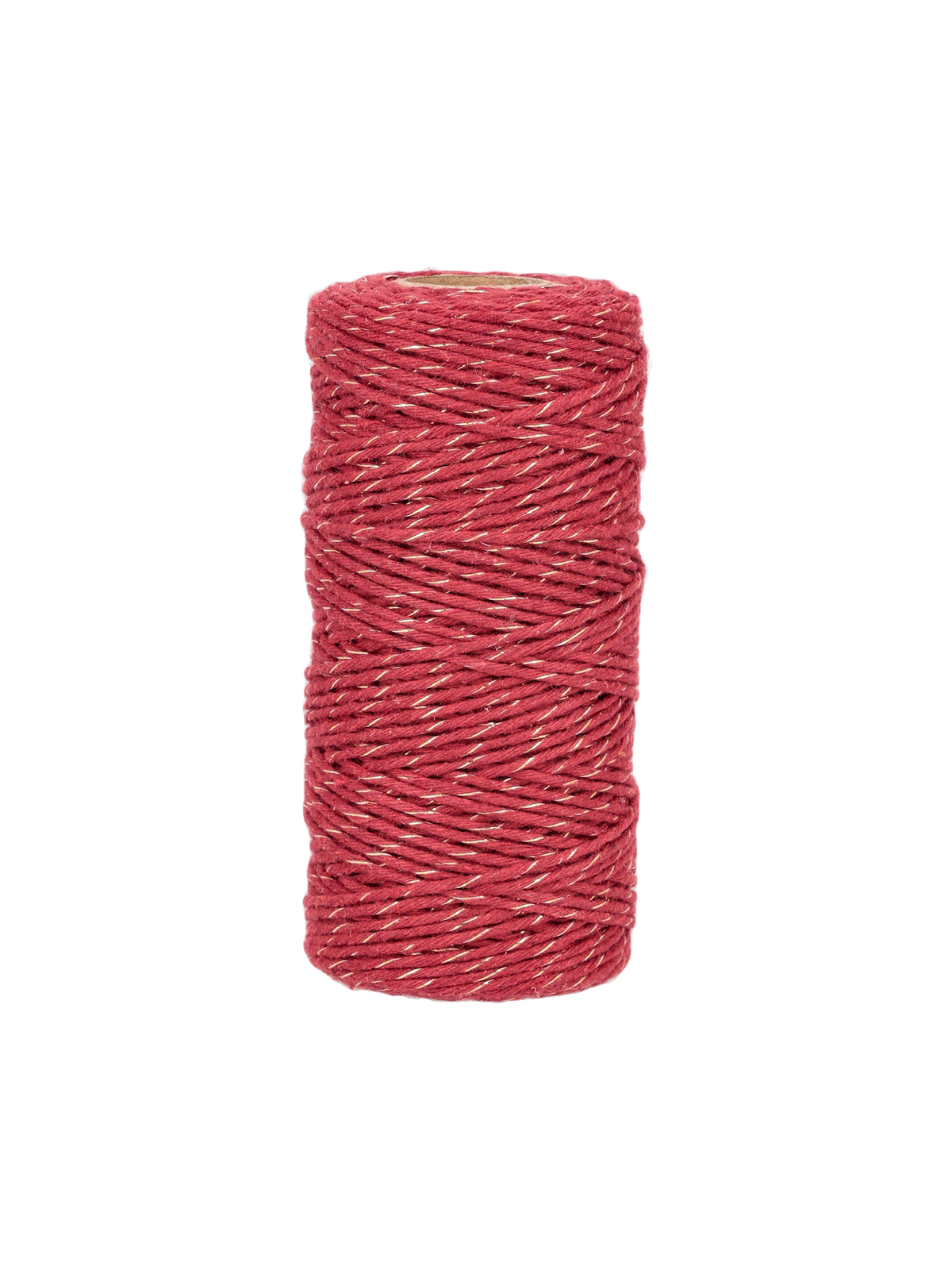 Metallic cotton string