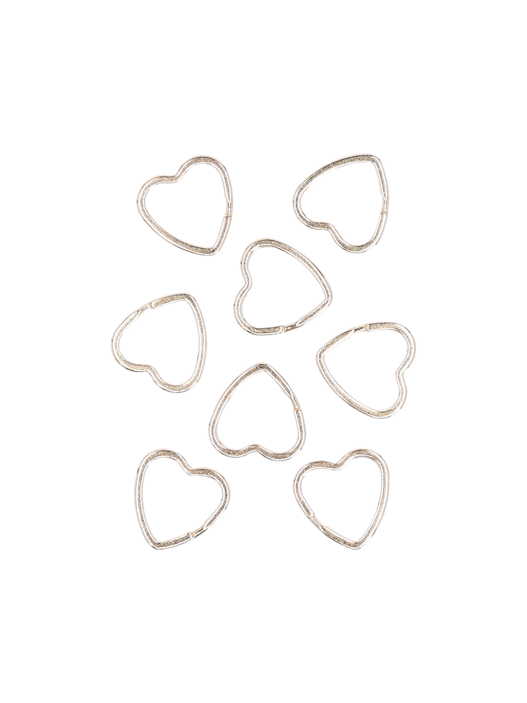 Heart keyrings