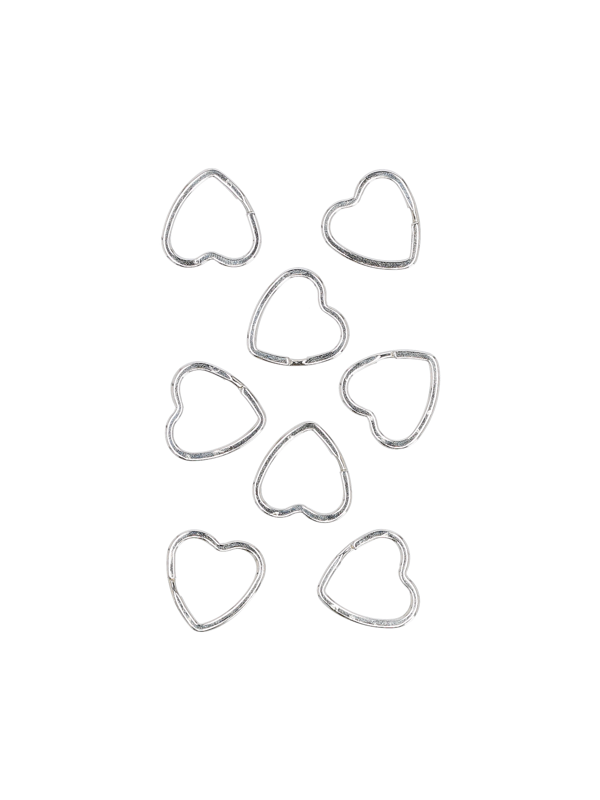 Heart keyrings