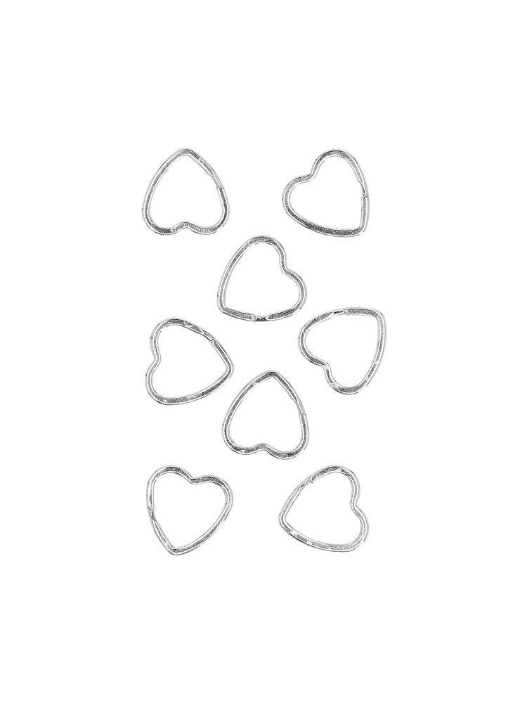 Heart keyrings