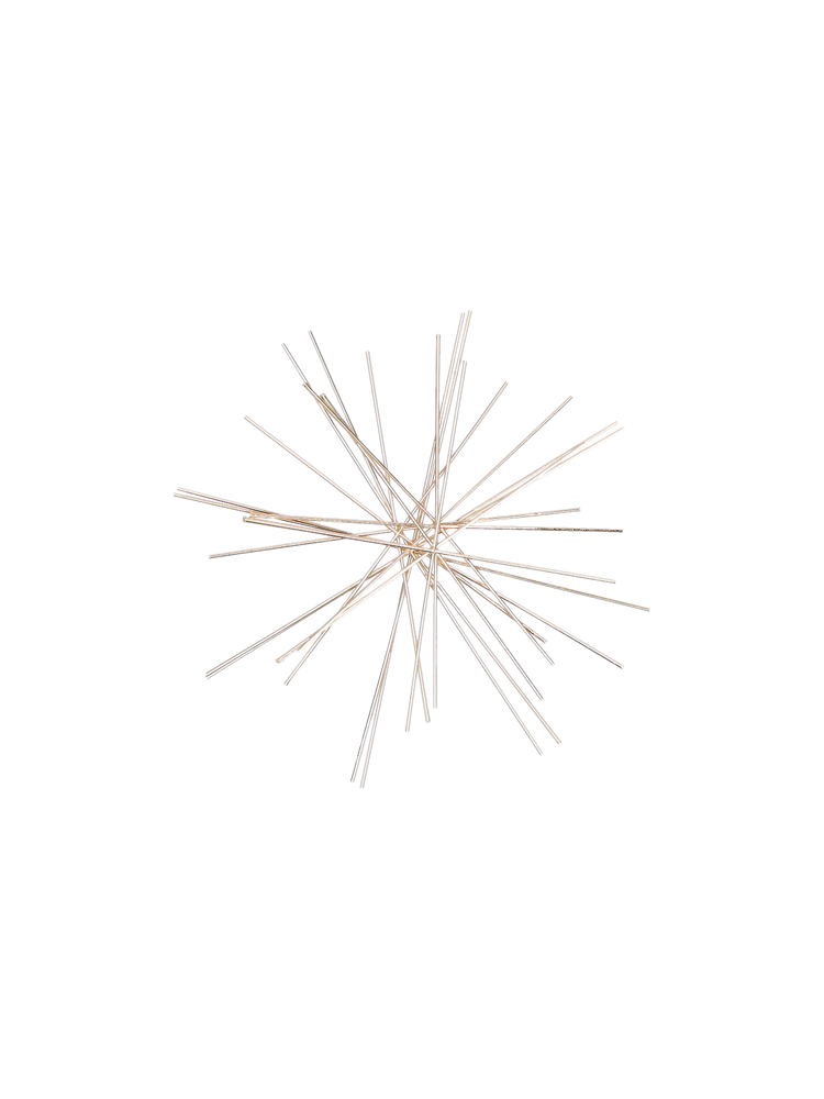 Metal star beads