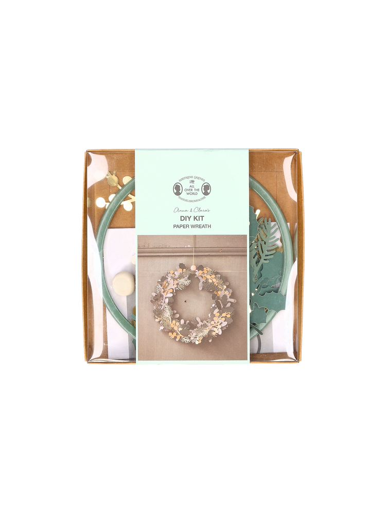 DIY kit paper wreath